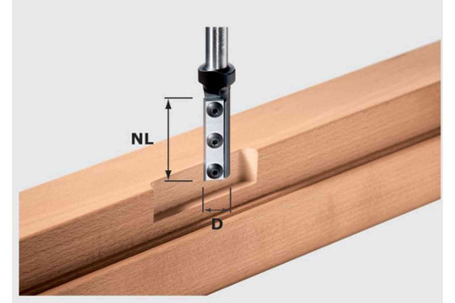 Frez do wpustów HW S12 D16/50 WP Festool 497454