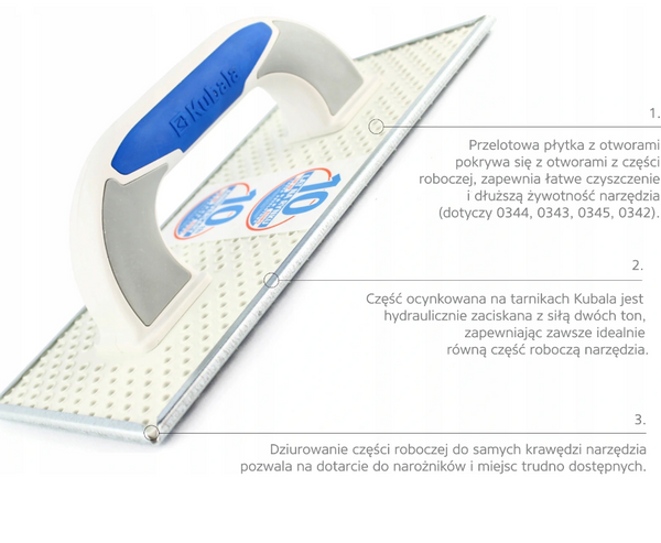 Paca szlifierska 160 X 380 mm KUB-0343 KUBALA