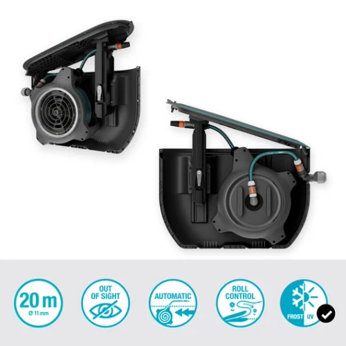 Podziemny bęben na wąż GARDENA RollUp M z wężem 20 m 18650-20