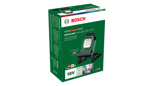 Lampa akumulatorowa Universal WorkLight 18V-2100 Bosch 06039A1300