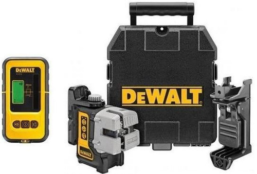 Laser liniowy DW089KD DeWalt + detektor + kufer