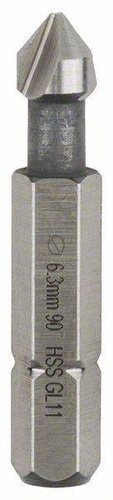Pogłębiacz stożkowy HSS do miękkich materiałów 6,3xM 3x31 Bosch 2608597501