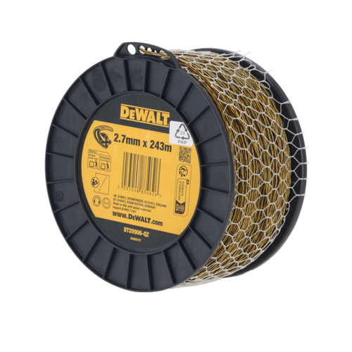 Żyłka tnąca 2.7mm x 210m Dewalt DT20906-QZ