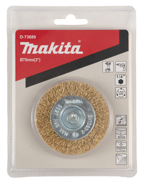 Szczotka tarczowa druciana Makita D-73689