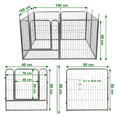 Kojec metalowy dla psa Werkstar REX