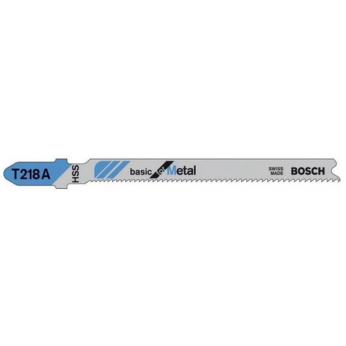 Brzeszczot Bosch T 218 A do cięcia metalu - zestaw 5 sztuk