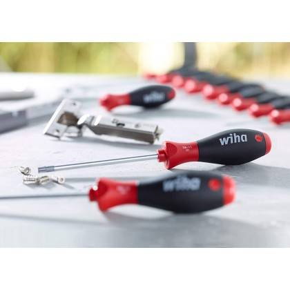 Zestaw wkrętaków SoftFinish 302 Płaski, Phillips 6-cz. Wiha 07152