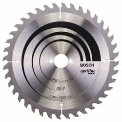 Tarcza pilarska Optiline Wood 250x30 Bosch 2608640670