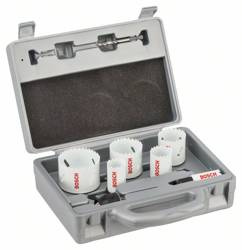 Zestaw pił otwornic Progressor dla elektryków, 9 elementów, 22–64 mm Bosch 2608584666