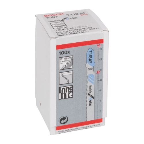 Brzeszczot do wyrzynarek Bosch (2608634774) 100 szt.
