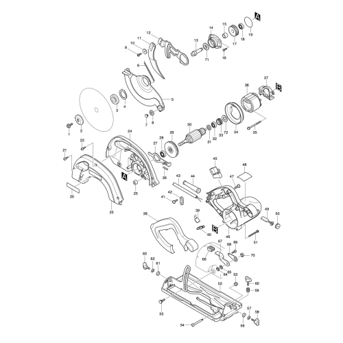 Zębatka 49 do 5704R Makita 226540-2