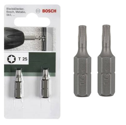 Zestaw 2 szt. bitów TX15 Bosch 2609255933