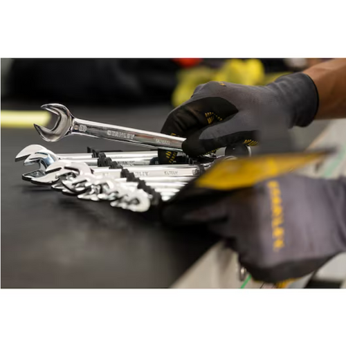 Zestaw kluczy płasko-oczkowych z grzechotką Stanley STMT82847-0