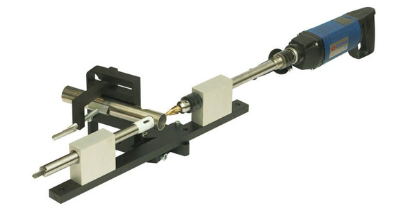 Przystawka dwustronna do precyzyjnego wiercenia przelotowego w rurach Glob System GS10-03