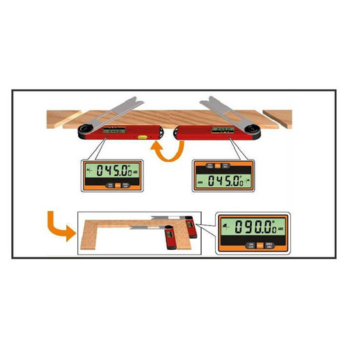 Cyfrowy kątomierz CMT DAF-001