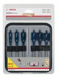 6-częściowy zestaw Wierteł płaskich Self Cut Speed 2608595425 BOSCH