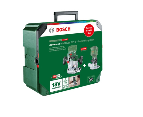 Frezarka Bosch AdvancedTrimRouter 18V-8 Combi-Set 06039D5002