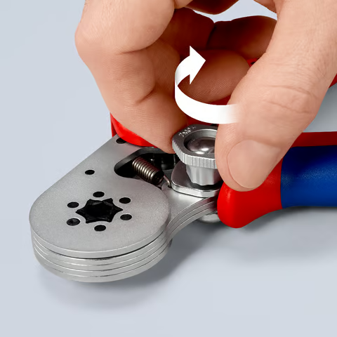 Szczypce do zaciskania tulejek Knipex 975514