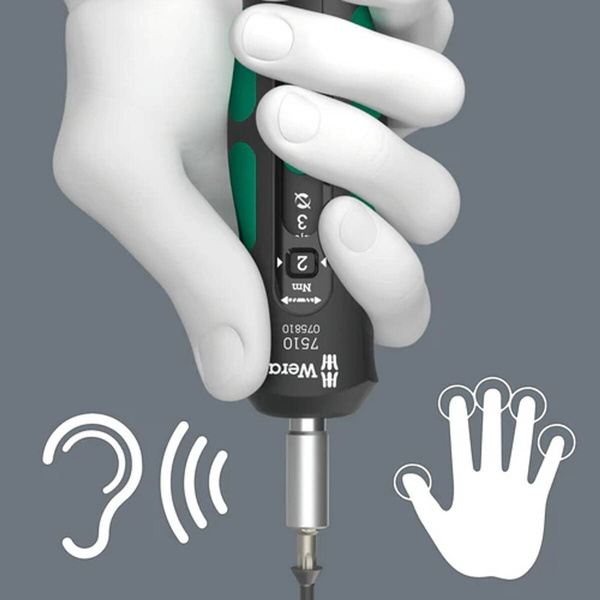 Zestaw narzędzi Wera Safe-Torque Speed 7510/14 do płytek wymiennych z węglika spiekanego