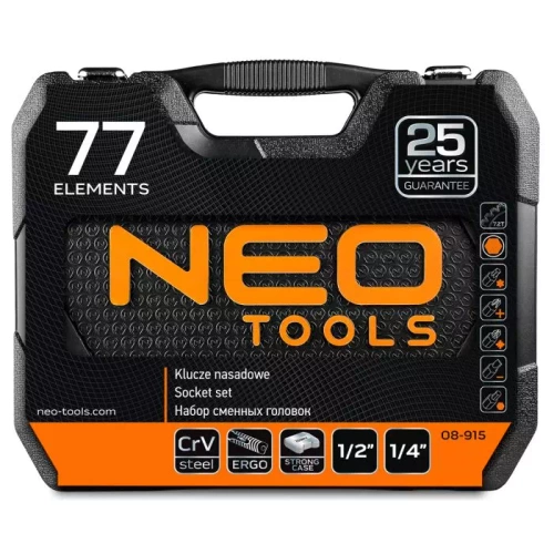 Zestaw kluczy nasadowych NEO Tools 08-915