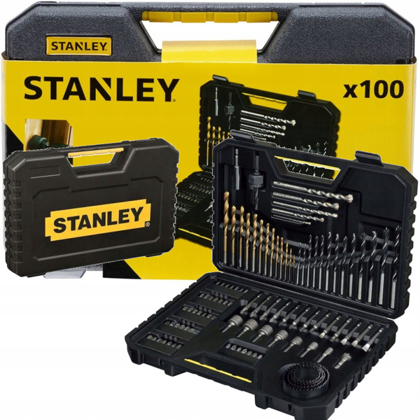 Zestaw wierteł 100 szt. Stanley STA7205-XJ