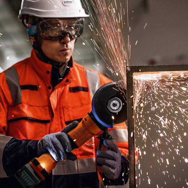 Szlifierka kątowa Fein CCG 18-125-10 PD-SEC AS (kompatybilna z akumulatorami Bosch Professional)