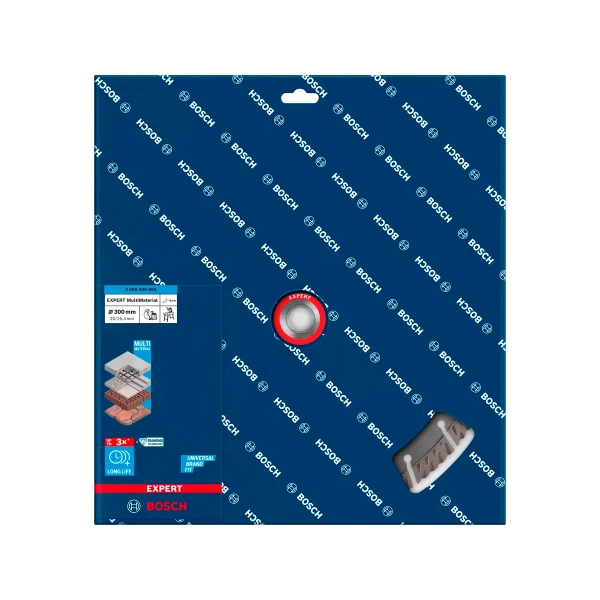 Diamentowa tarcza tnąca Bosch EXPERT MultiMaterial 300 x 25,40 x 3,3 x 15 mm 2608900665