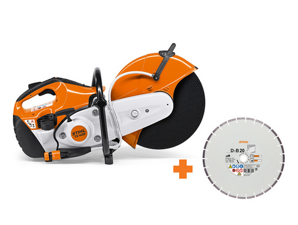 Przecinarka spalinowa do betonu Stihl TS 420 z tarczą K-ME oraz D-B20 (42382000043)