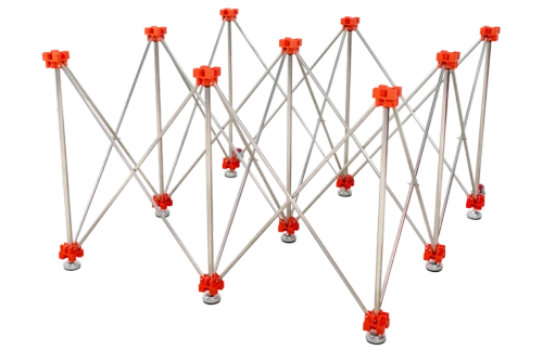 Składany stół roboczy 120 x 120 cm Rubi 28918