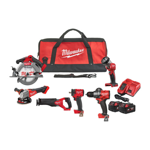 Zestaw elektronarzędzi Milwaukee M18 FPP6H3-502B