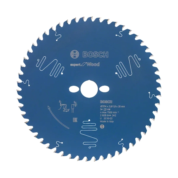 Tarcza do cięcia drewna 254x30 mm Bosch 2608644342