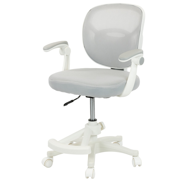 Fotel obrotowy Belivio ELMO szary