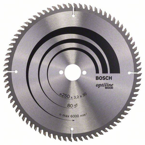 Tarcza pilarska Optiline Wood 250x30 Bosch 2608640660