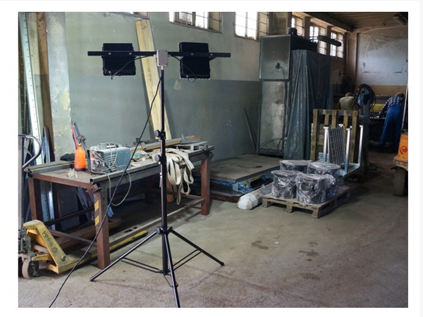 Maszt oświetleniowy PARTNERSITE LM2x50R