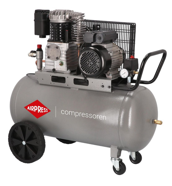 Kompresor dwutłokowy olejowy Airpress HL 425-100 Pro 10 bar 3 KM/2.2 kW 317 l/min 100 l
