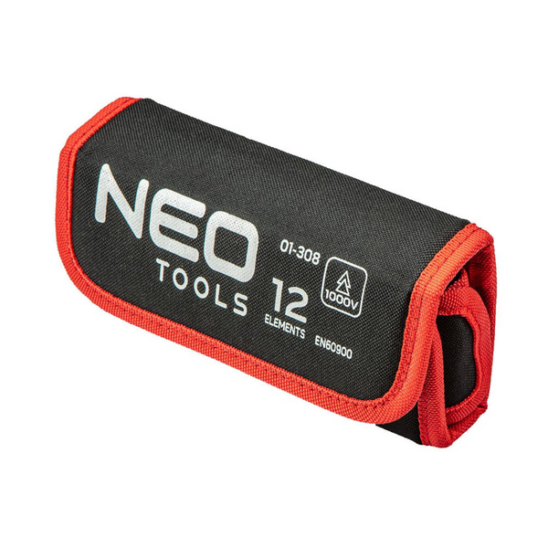 Końcówki wkrętakowe z uchwytem NEO Tools 1000V 12szt. 01-308