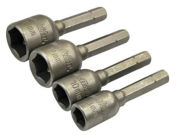 Zestaw nasadek magnetycznych 4 szt. (8/10/12/13) Makita B-57554