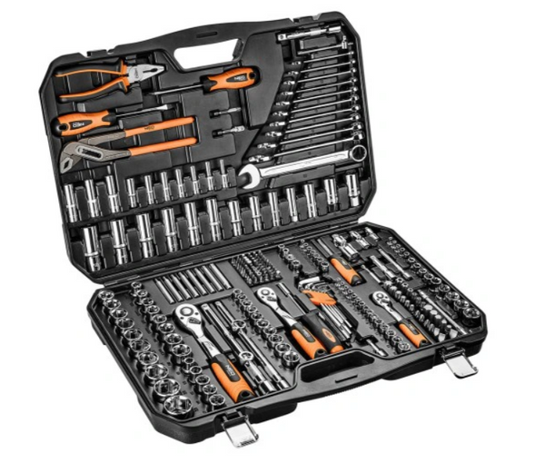 Zestaw kluczy nasadowych Neo Tools 08-681 - 233 elementy