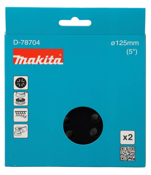 Podkładka siatki szlifującej 125 mm Makita D-78704 2szt.