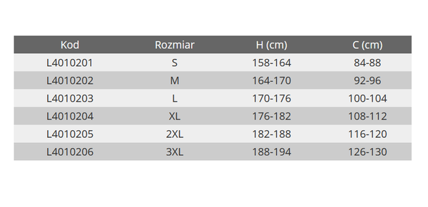 Bluza polarowa LAHTI PRO-DeWALT, czarno-pomarańczowa, rozmiar L