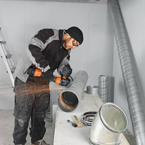 Szlifierka kątowa Fein CCG 18-115-10 PD AS (kompatybilna z akumulatorami Bosch Professional)