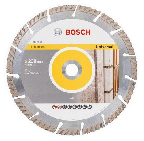 Diamentowa tarcza tnąca Standard for Universal 230 x 22,23 Bosch 2608615066 - zestaw 10 sztuk