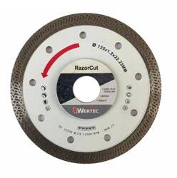 Tarcza diamentowa Wertec Razorcut 125x22,23