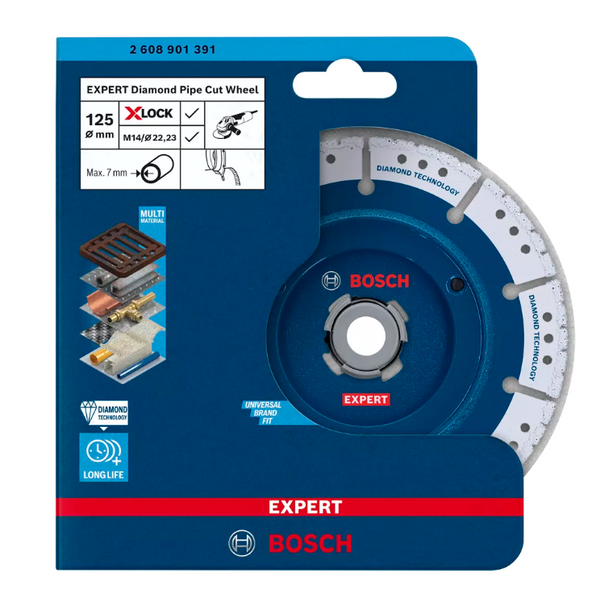 Tarcza diamentowa Bosch Expert Diamond Pipe Cut Wheel 115x22,23 mm 2608901391