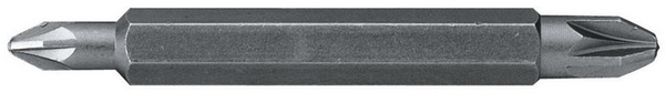 Końcówka podwójna  PH1 + PH2 długa 1/4" (10 szt.) Stanley 1-68-784
