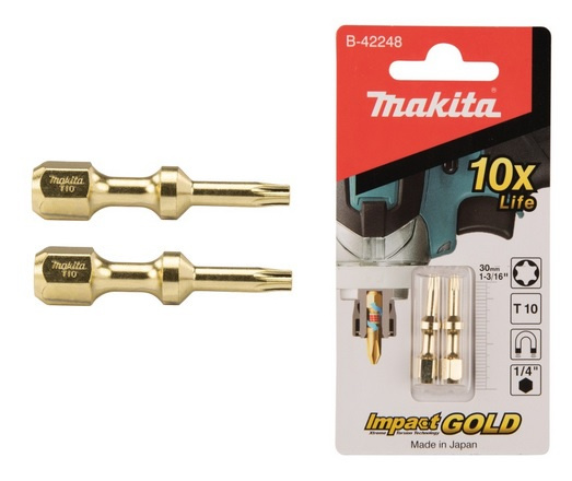 Zestaw 2 szt. bitów T10 Makita B-42248