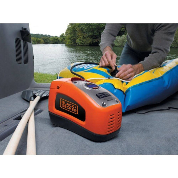 Kompresor samochodowy 12V/230V Black Decker ASI300-QS