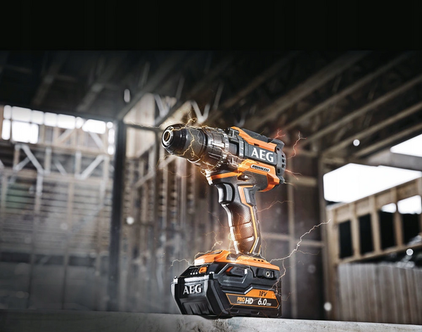 Akumulatorowa wiertarko-wkrętarka udarowa BSB18BL-0 AEG