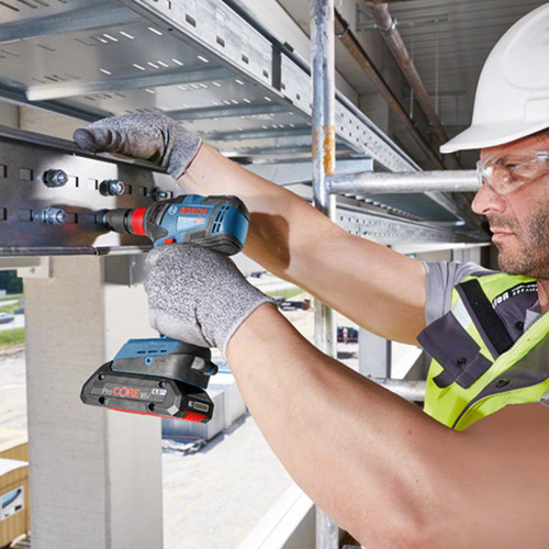 Zakrętarka/klucz udarowy Bosch GDX 18V-200 C z zestawem zasilającym