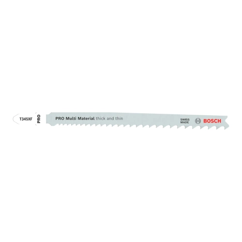 Brzeszczot do wyrzynarki Bosch PRO Multi Material thick and thin T345XF, 132 mm 2608634486-1SZT